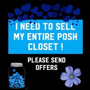 Need to sell my closet! Make me offers, any prices